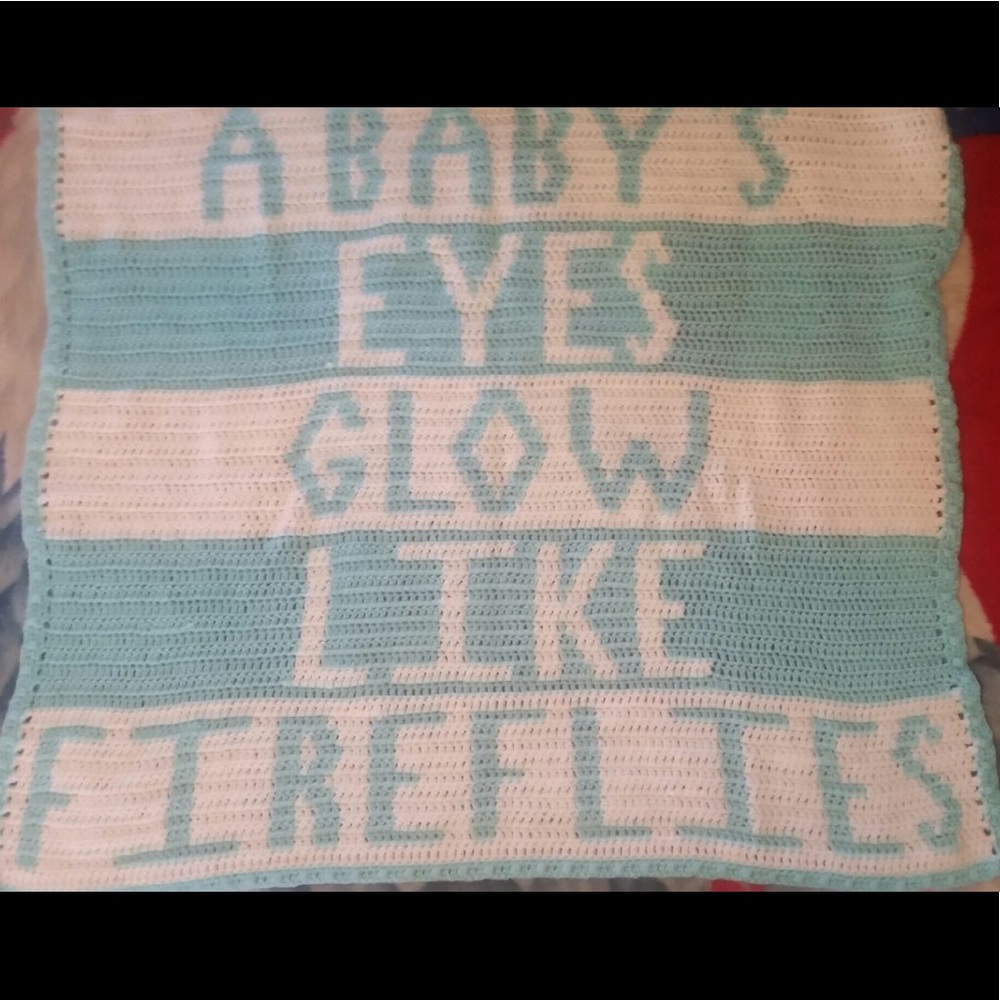 Home made baby blanket